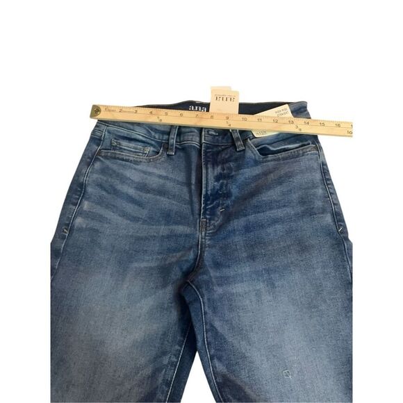 New with tags size 6 A.n.a. A New Approach Jeans Velcro pull on jeans High Waist - Picture 10 of 10